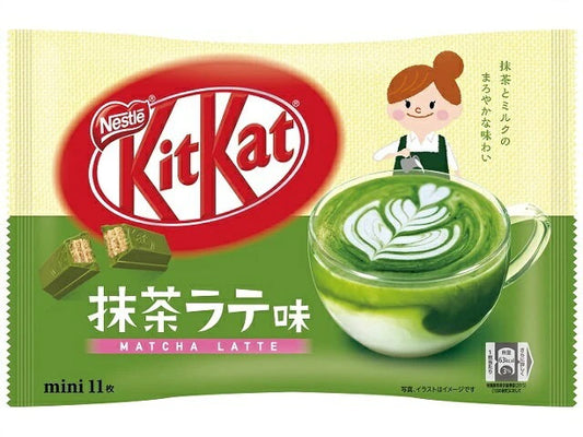 Kit-Kat Matcha Latte