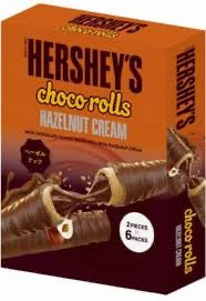 Hershey Choco Rolls - Hazelnut Cream