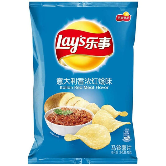 Lays Italian Red Meat Flavor